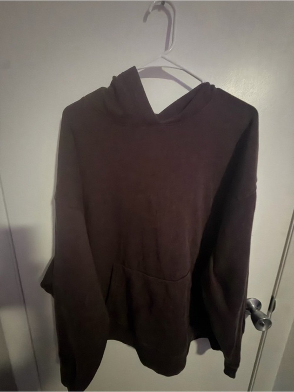 PINK Victoria's Secret Men's Brown Hooded Pullover Sweater